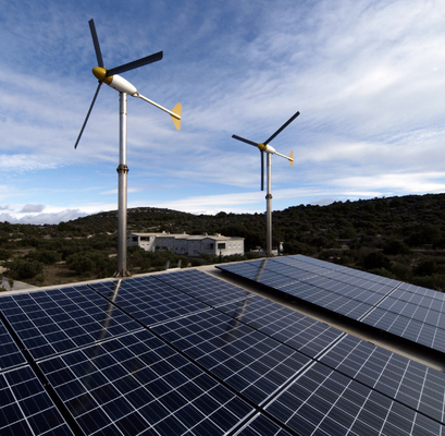 Домой 3KW 5KW 10KW Off Grid Wind Solar Hybrid Power System с подключением фланцевого столба