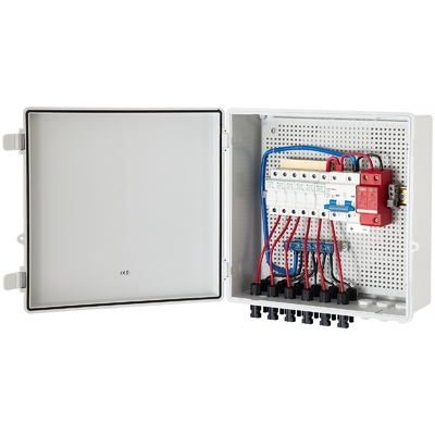 390*390*185 PV Combiner Box 500VDC с защитой SPD от ABS