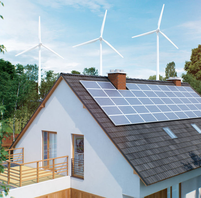 Настройка 3kw 5kw 10kw ветровой солнечной энергетической системы с батареей Lifepo4