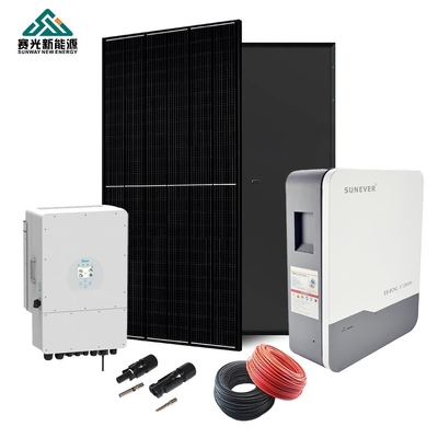 Гибридная солнечная энергетическая система с аккумулятором LiFePO4 3 фаза 5kw 8kw 10kw 48v