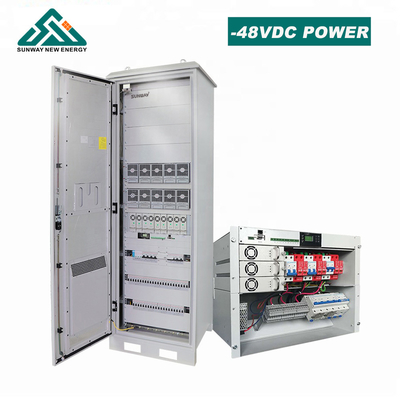 Свинцово-кислотная батарея Солнечная система 48VDC 50hz Выходная частота Для телекоммуникационной базовой станции