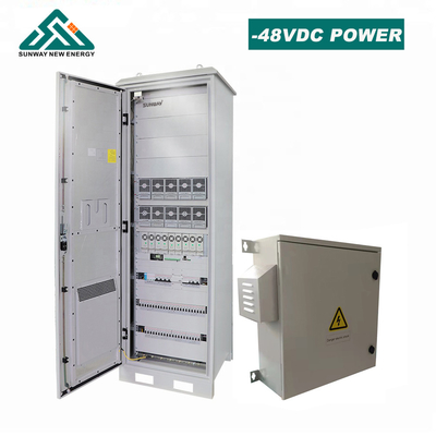 Свинцово-кислотная батарея Солнечная система 48VDC 50hz Выходная частота Для телекоммуникационной базовой станции