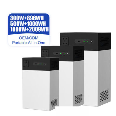 Intuitive-Monitor Solar Energy System 500W 1004.8Wh ️ MPPT-Enabled ESS with Real-Time SOC Display & Lightweight Design