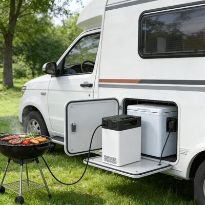 Intuitive-Monitor Solar Energy System 500W 1004.8Wh ️ MPPT-Enabled ESS with Real-Time SOC Display & Lightweight Design