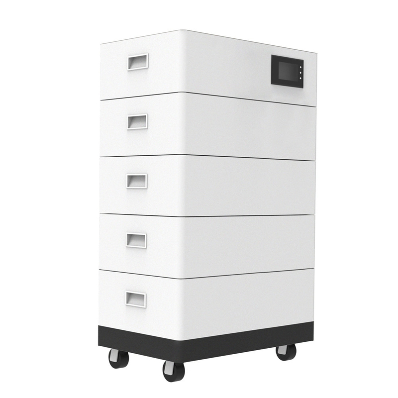 5KWH 10KWH 15KWH 20KWH Складируемая литийная батарея 48V 52ah LiFePO4 для солнечного хранения