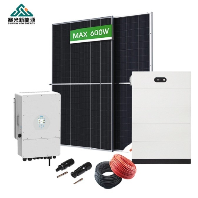 CE сертифицированный 10kw 12kw монокристаллический кремниевый солнечный панель