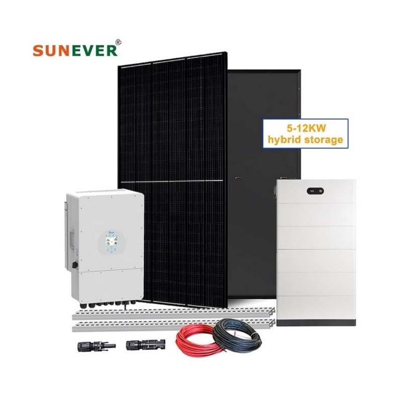 Выходная частота 50hz 5kw 6kw 8kw 10kw Гибридная солнечная система