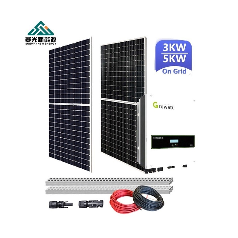 Настраиваемая система солнечной энергии 5kw 10kw 15kw 20kw 30kw Для наружной установки