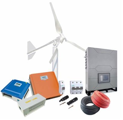 ПВ-панели 380VAC Система ветровой энергии 3-фазный постоянный магнит