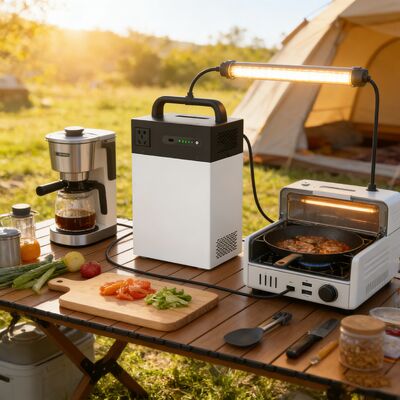 Аварийная домашняя солнечная энергетическая система 500 Вт 1004,8 Втч – портативное устройство с быстрой зарядкой MPPT и чувствительной защитой электроники